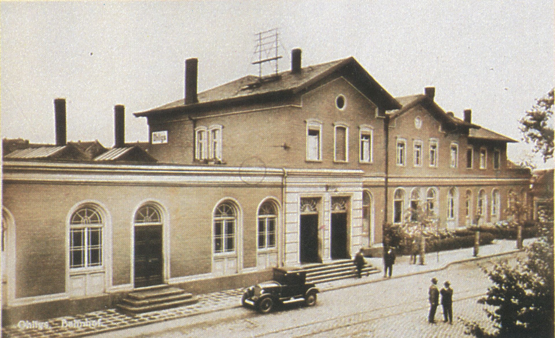 Ohligs Bahnhof 1900