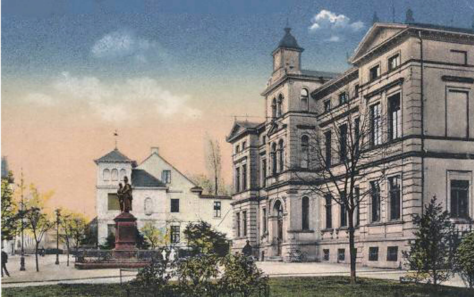 Rathaus Ohligs ca. 1905