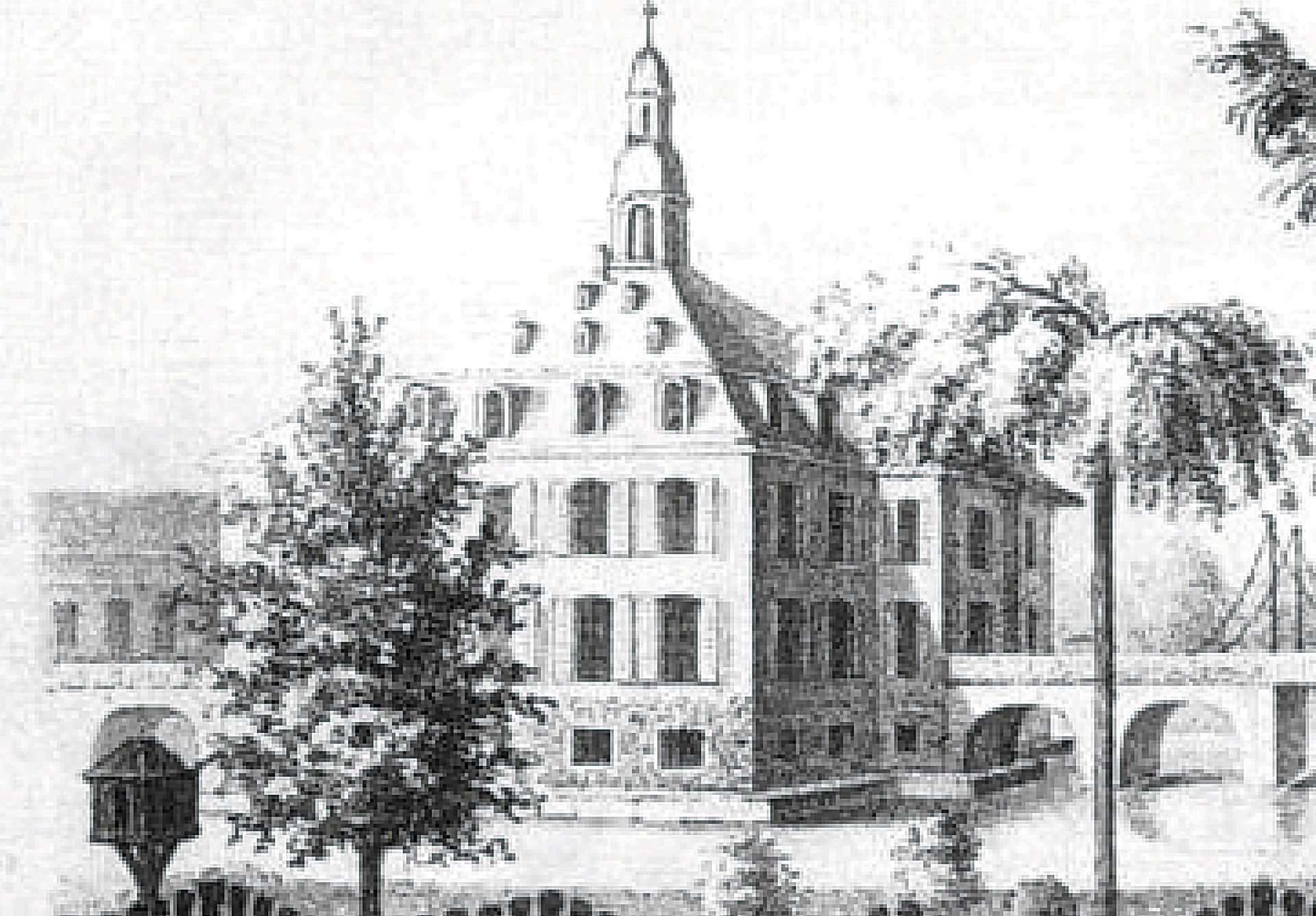 Schloss Hackhausen 1800